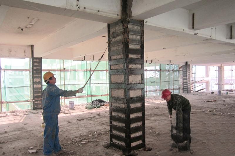 邻水型钢外包钢加固施工的质量怎么做检测？